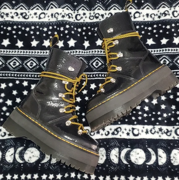 Dr. Martens | Shoes | Dr Martens Ghilana Max Black Footwear | Poshmark